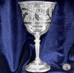 Серебряная рюмка для водки или коньяка "Венера" (объем 60 мл)