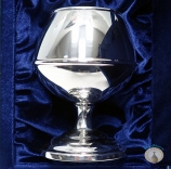 Серебряный бокал для коньяка "Граф-3" (объем 180 мл)