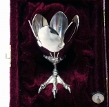 Серебряная пашотница для яйца "Курочка Ряба"