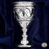 Серебряная рюмка для водки или коньяка "Ладога-3" (объем 50 мл)