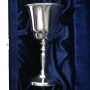 Серебряная рюмка для водки или коньяка 925 пробы "Белоснежка-3" - фото 1