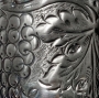 Набор серебряных бокалов "Лоза" (2 шт) (объем 1 бокала 180 мл) - фото 2