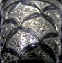 Серебряная рюмка для водки или коньяка "Чешуя-4" - фото 2