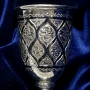 Серебряная рюмка для водки или коньяка "Зима-2" - фото 2