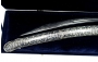 Серебряная сабля ручной работы с гравировкой и горячей чернью "Кубачи" - фото 3