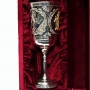 Серебряный бокал с позолоченным гербом "Следственный комитет" - фото 2