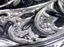Серебряная тарелка-поднос "Верест" - фото 1