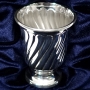 Серебряная стопка для водки или коньяка "Византия" (объем 50 мл) - фото 1