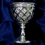 Серебряная рюмка для водки или коньяка "Мистика" (объем 45 мл) - фото 1