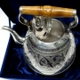 Серебряный чайник для воды "Царский" - фото 2