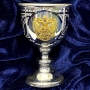 Набор серебряных рюмок для водки или коньяка "Символ" (6 шт) (объем 1 рюмки 45 мл) - фото 2