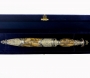Кинжал "Беринг-2" с бриллиантами, серебром, золотом, черным жемчугом, натуральными сапфирами, горным хрусталем, вставки из кости бивня мамонта, дамасской сталью - фото 1