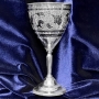 Набор серебряных бокалов "Сияние" (6 шт) (объем 1 бокала 150 мл) - фото 2