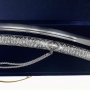 Серебряная двусторонняя сабля с гравировкой, чеканкой и горячей чернью "Персей-2" работа известного мастера Гаджи Абакарова - фото 2