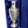 Большая серебряная ваза  "Валенсия" - фото 2