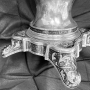 Серебряный самовар с электро-кипячением воды "Аристократ-2" (объем 5000 мл) - фото 4