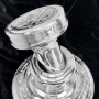 Серебряный графин для виски или коньяка "Альбион-4" (объем 1200 мл) - фото 3
