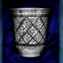 Серебряная стопка для водки или коньяка "Иллюзия" (объем 60 мл) - фото 1