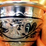 Набор серебряных рюмок для водки или коньяка "Идилия" (6 шт) (объем 1 рюмки 45 мл) - фото 2