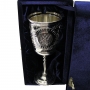 Серебряный бокал с гербом России "Султан" (объем 310 мл) - фото 1