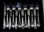 Серебряный набор столовых приборов "Валенсия" на 6 персон (24 предмета) - фото 3