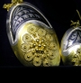 Комплект серебряный "Кубачи" (5 предметов) золотое покрытие - фото 2