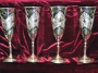 Набор серебряных бокалов "Оскар" (6 шт) (объем 1 бокала 180 мл) - фото 3