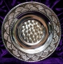 Серебряная чашка с блюдцем чайная "Кристалл-2" (2 предмета) (объем 180 мл) - фото 2