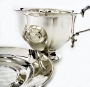 Серебряная чашка чайная с блюдцем "Аристократ" (2 предмета) (объем 200 мл) - фото 2