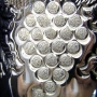 Серебряная кружка для воды или вина "Лоза-4" (объем 430 мл) - фото 2