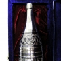 Серебряная бутылка для водки или коньяка "Вдохновение" - фото 1