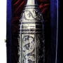 Серебряная бутылка для водки или коньяка "Монарх" - фото 3