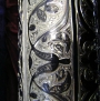 Серебряная бутылка для водки или коньяка "Монарх" - фото 4