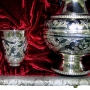 Серебряный набор для воды или вина "Падишах" (3 предмета) - фото 2