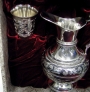 Серебряный набор для воды или вина "Падишах" (3 предмета) - фото 3