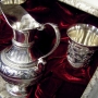 Серебряный набор для воды или вина "Падишах" (3 предмета) - фото 7
