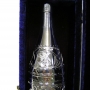 Серебряная бутылка для водки или коньяка "Блеск" (объем 500 мл) - фото 1