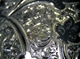 Большой серебряный кувшин для воды или вина "Павлин" - фото 6