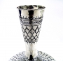 Серебряная ваза-кувшин для воды или вина "Эксклюзив" - фото 3
