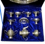 Серебряный сервиз чайный большой "Византия" (16 предметов) - фото 6