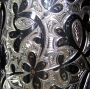 Серебряная бутылка для водки или коньяка "Бастион" - фото 3