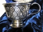 Серебряная чашка с блюдцем чайная "Камелот" - фото 3