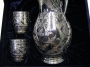Серебряный набор для вина или воды "Утконос-2" (3 предмета) - фото 4