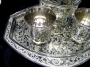 Серебряный набор для вина или воды "Суматра-2" (4 предмета) - фото 6