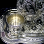 Серебряный набор для воды или вина "Альбатрос" (4 предмета) - фото 4