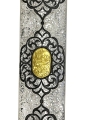 Серебряный кинжал с гравировкой, чернением, позолотой и кизлярской сталью "Герцог-3" - фото 5