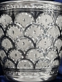 Набор серебряных стаканов "Фантазия-3" (6 шт) (объем 1 стакана 230 мл) - фото 2