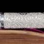 Серебряный Нож-трансформер с драгоценными камнями и дамасской сталью "Легенда-3" - фото 10
