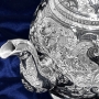Серебряный чайник заварочный "Бристоль-5" (объем 450 мл) - фото 5