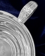 Набор серебряных чашек чайных с блюдцами "Байкал-3" (6 шт, 12 предметов) (объем 1 чашки 175 мл) - фото 4